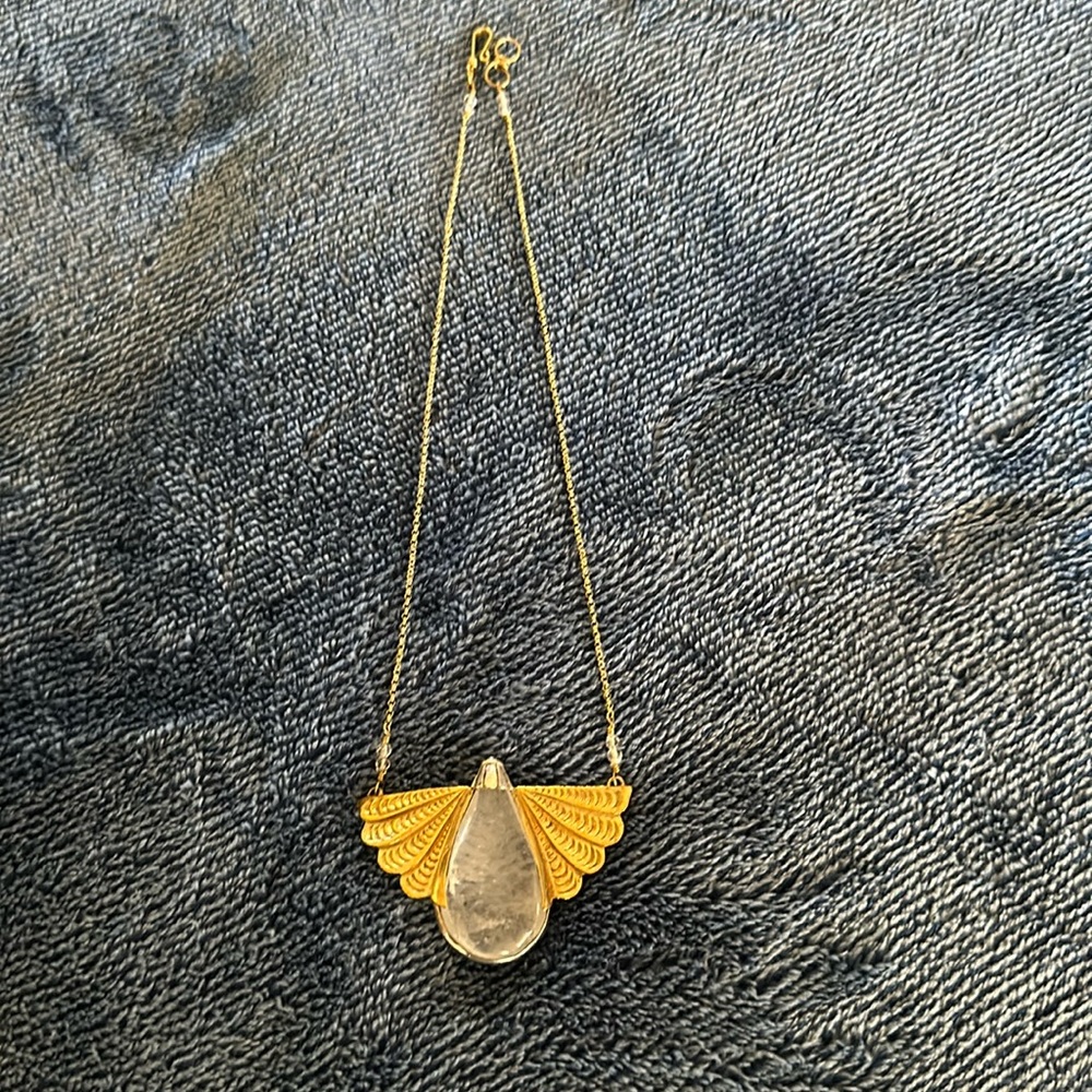Beautiful Moonstone necklace.